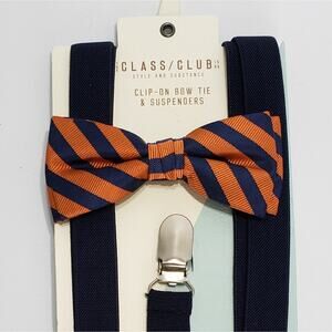 Boys Bow Tie & Suspenders Set Class Club